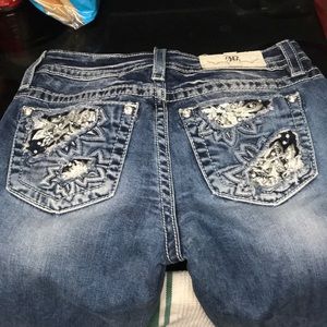 Miss Me jeans easy boot cut jeans size 25
